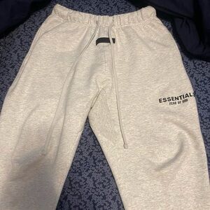 Essentials Light Gray Joggers